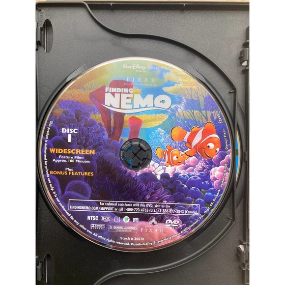 Disney Finding Nemo 2 Disc Collector Edition DVD - Picture 3 of 4